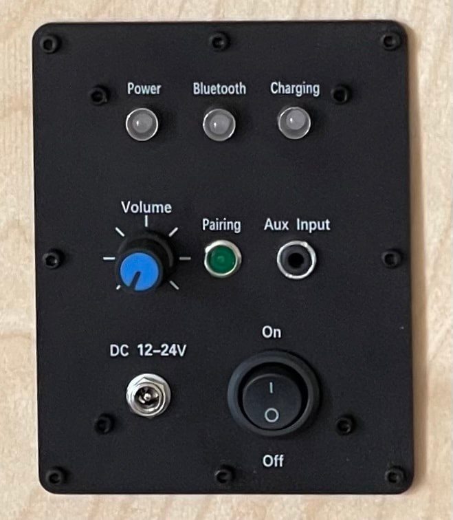 Active SAT amplifier controls and connections