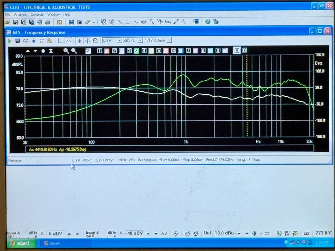 SAT MK3.3 published frequency response measurement